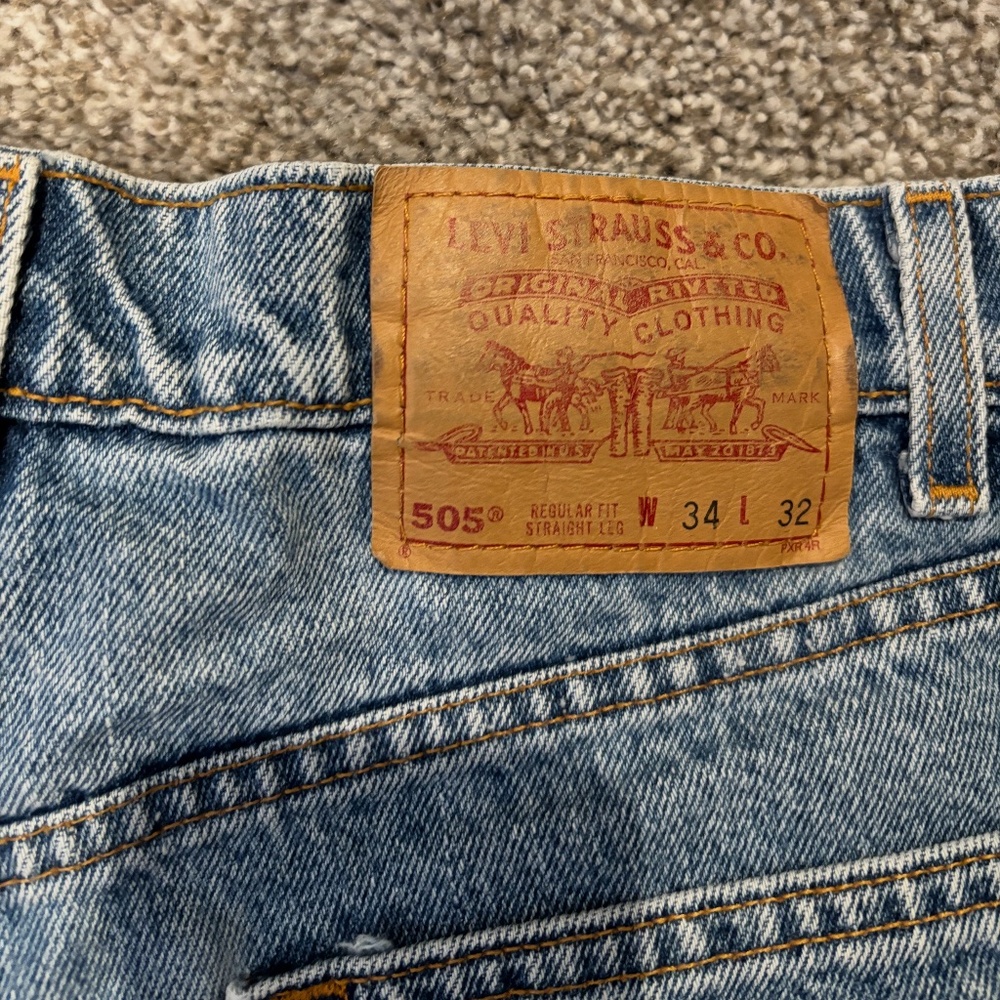Patchwork Levi's 550s - image 3